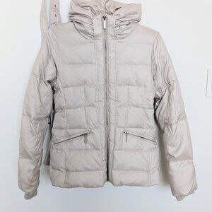 Michael Kors Down Puffer Coat – Ivory Beige, Women's XS